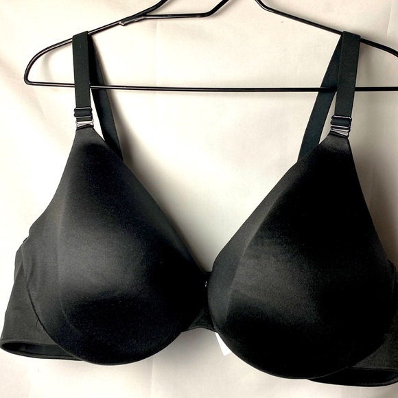 Cacique Other - CACIQUE WO SIZE 48C BLACK BRA FULL COVERAGE LIGHTLY LINED UNDERWIRE CLEAN